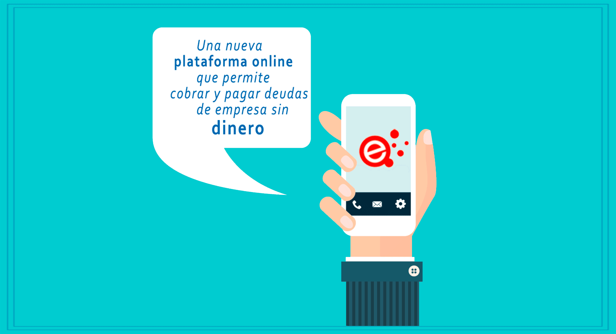 Una nueva plataforma online permite cobrar y pagar deudas de empresa sin dinero